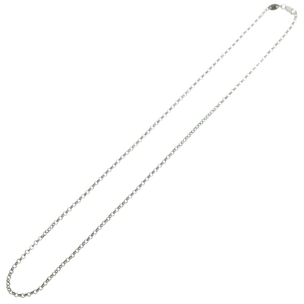 CHROME HEARTS(クロムハーツ) NECKCHAIN R18 ロールチェーンネックレス 18inch シルバー BCA083