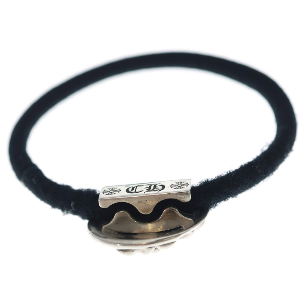 CHROME HEARTS(クロムハーツ) HAIRBAND クロスボール ヘアバンド ヘアゴムコンチョ シルバー BCA151