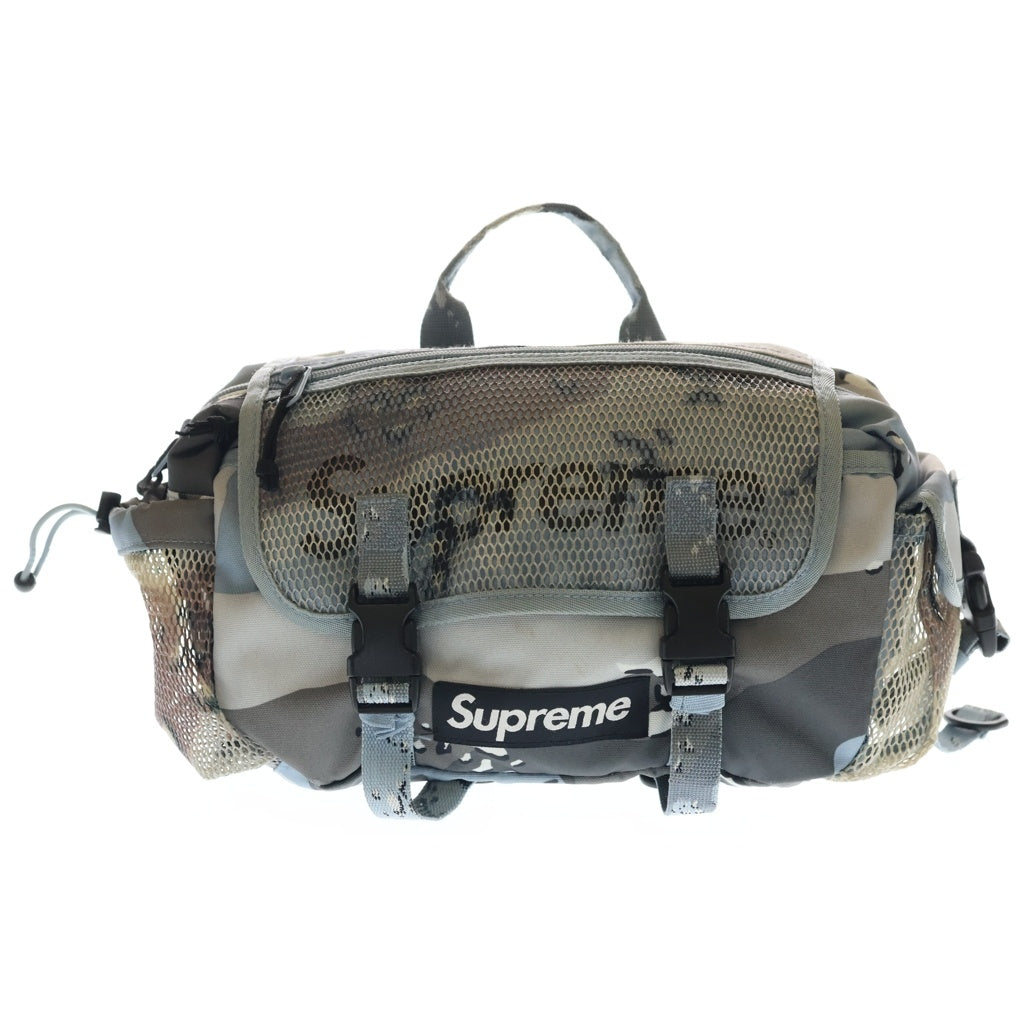 SUPREME(シュプリーム) 20SS Waist Bag Blue Camo カモフラージュ柄 ボックスロゴ ウエストバッグ ブルー