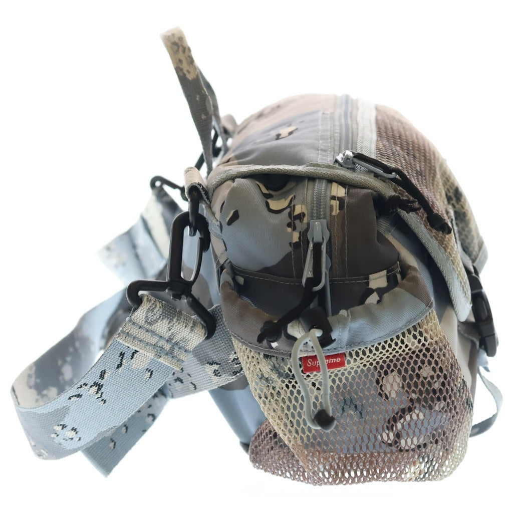 SUPREME(シュプリーム) 20SS Waist Bag Blue Camo カモフラージュ柄 ボックスロゴ ウエストバッグ ブルー