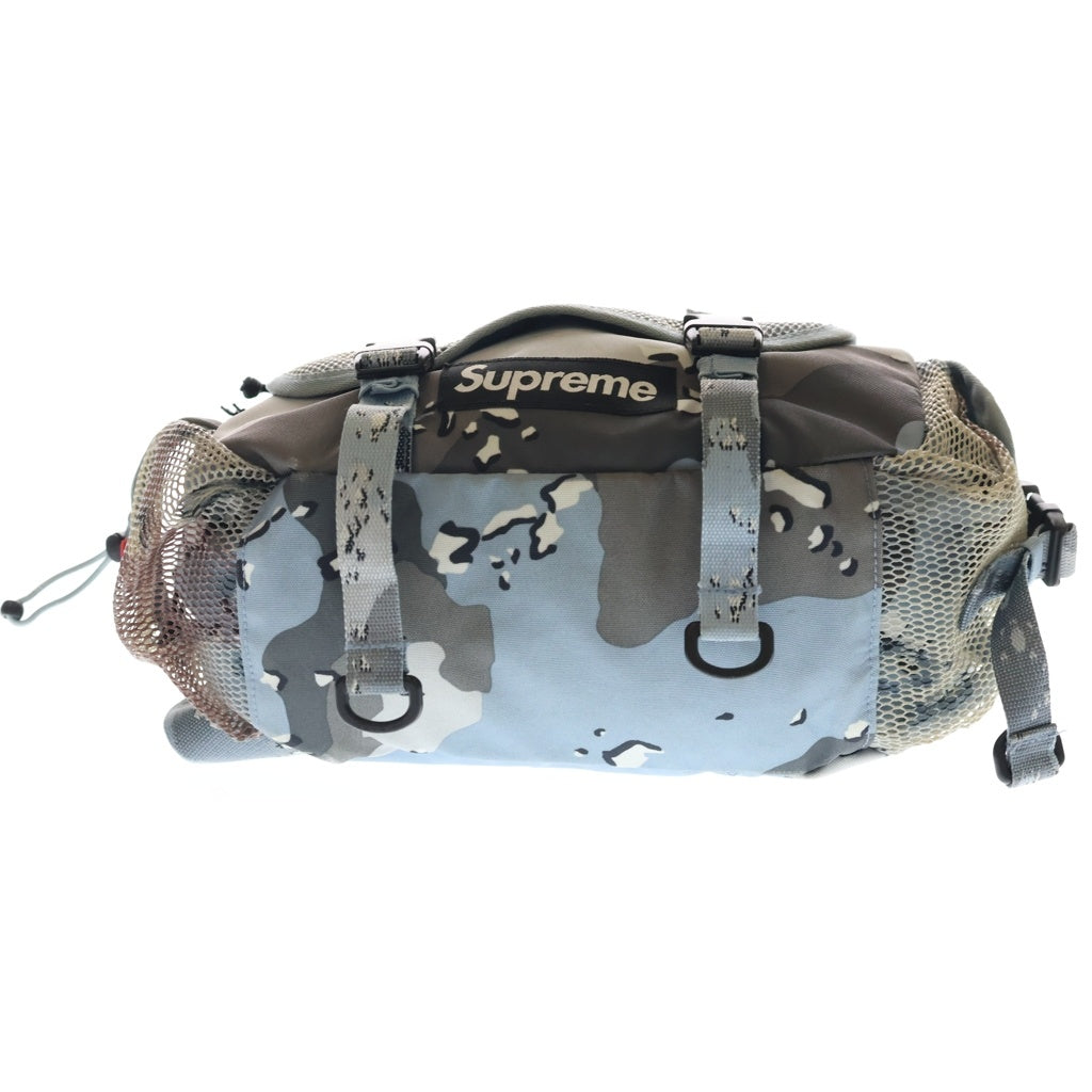 SUPREME(シュプリーム) 20SS Waist Bag Blue Camo カモフラージュ柄 ボックスロゴ ウエストバッグ ブルー