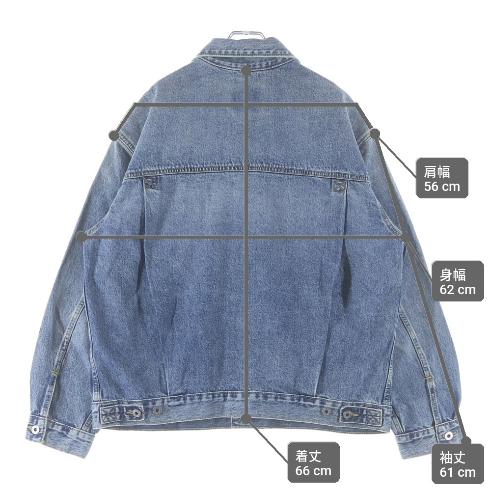 Levi's(リーバイス) silver tub ALL-IN シルバータブ デニムトラッカージャケット インディゴ A7307-0000