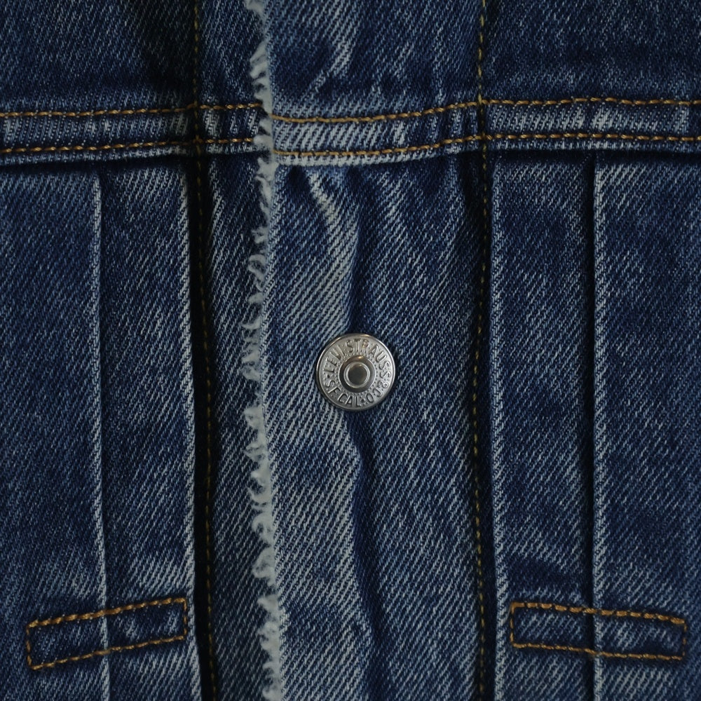 Levi's(リーバイス) type1 ファースト シェルパトラッカージャケット ボアデニムジャケット インディゴ S110784 NXVN