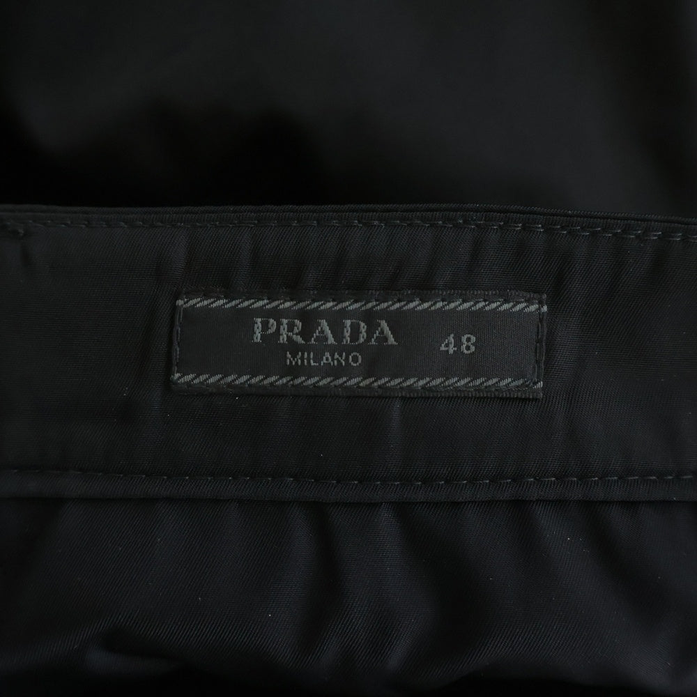 PRADA(プラダ) Re-Nylon Cargo Pants リナイロン トライアングルロゴ カーゴパンツ ブラック SPH130 S211 1WQ8