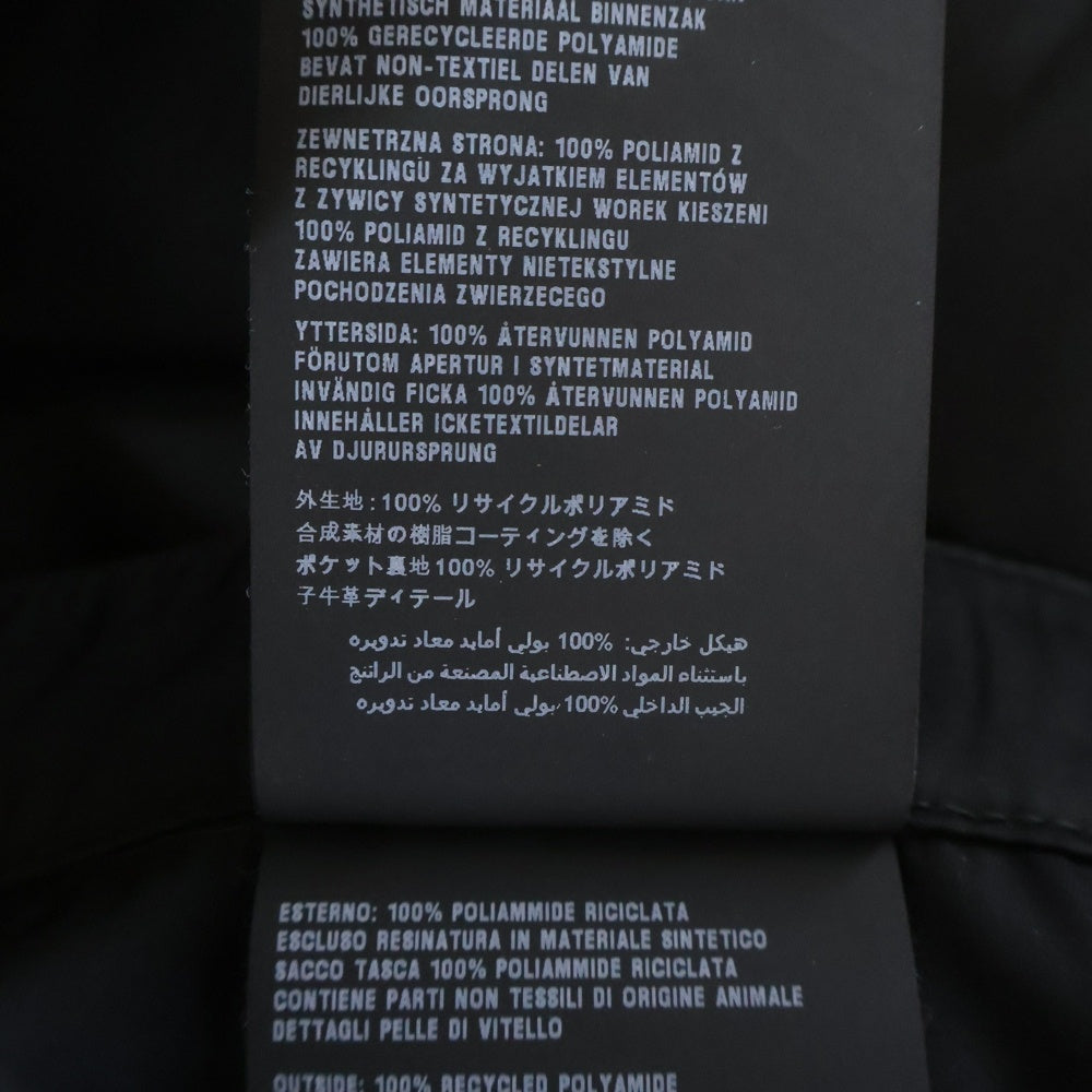 PRADA(プラダ) Re-Nylon Cargo Pants リナイロン トライアングルロゴ カーゴパンツ ブラック SPH130 S211 1WQ8