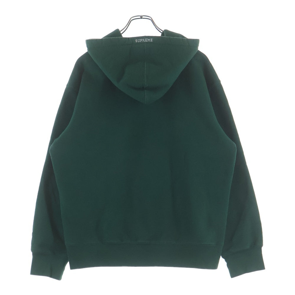 SUPREME(シュプリーム) 22AW S Logo Hooded Sweatshirt エンブロイダリーロゴ プルオーバーパーカー フーディ トレーナー グリーン