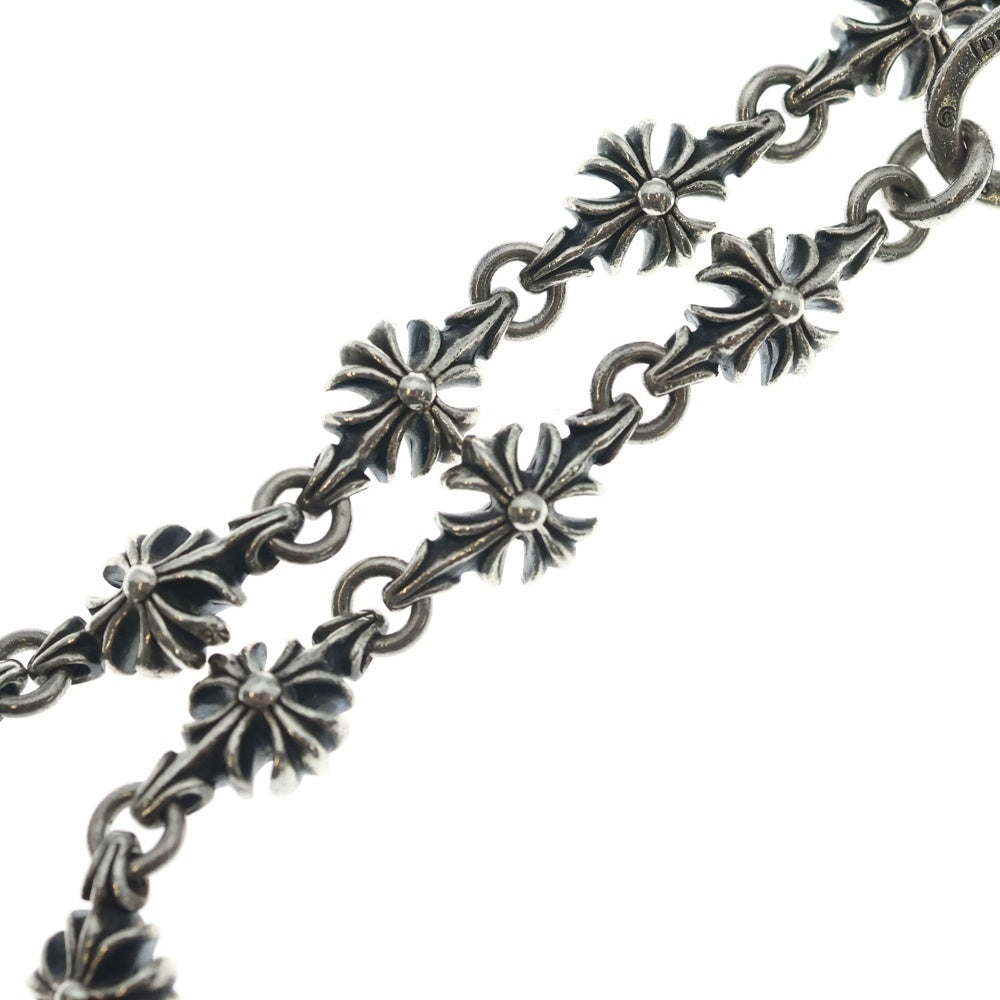 CHROME HEARTS(クロムハーツ) 4C CROSS SHORT-S 1クリップカットアウトCHプラス ウォレットチェーン シルバー