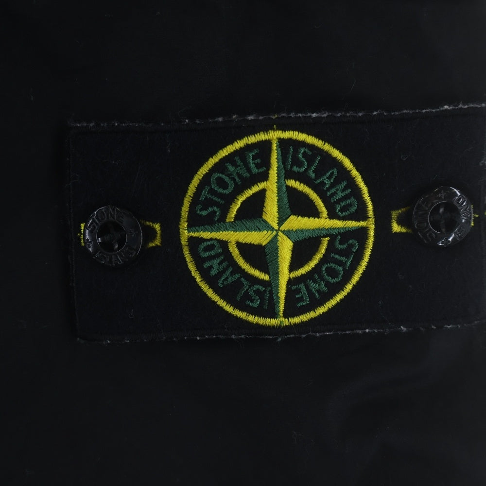 STONE ISLAND(ストーンアイランド) 20SS Garment Dyed Paracadute Cargo Short 7215L0403 ガーメント ダイ パラカデューテ カーゴハーフパンツ ショーツ ブラック