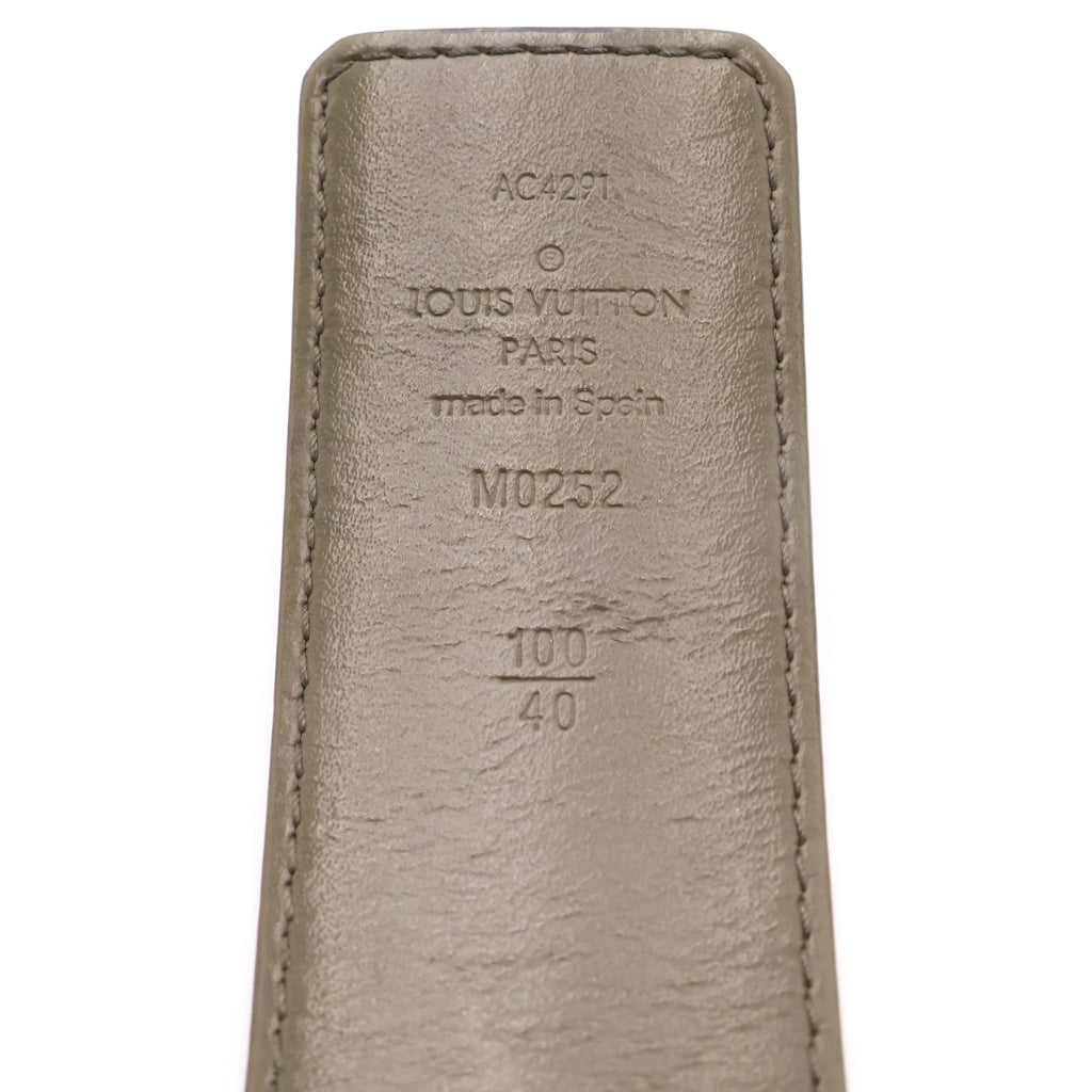 LOUIS VUITTON(ルイヴィトン) LV ライン リバーシブル モノグラム エクリプス ベルト ブラックカーキ M0252