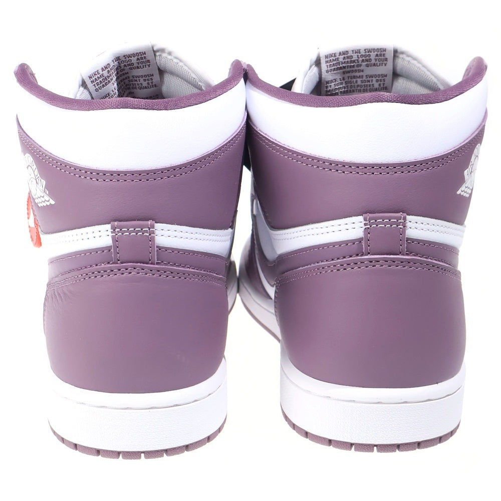 NIKE(ナイキ) AIR JORDAN 1 RETRO HIGH OG MAUVE エアジョーダン 1 レトロ モーブ ハイカットスニーカー ホワイト/ピンク US10.5/28.5cm DZ5485-105
