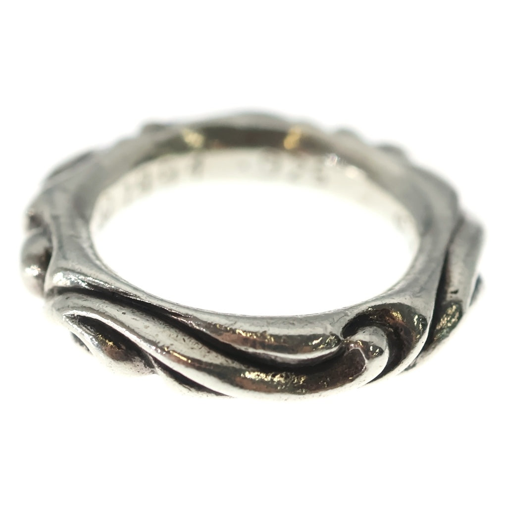 CHROME HEARTS(クロムハーツ) SCRL BAND スクロールバンド リング シルバー BCA351