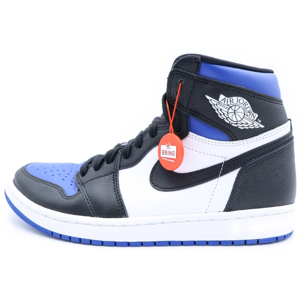 NIKE(ナイキ) AIR JORDAN 1 RETRO HIGH OG ROYAL TOE エアジョーダン1 レトロ ハイ OG ロイヤルトゥ (2020) スニーカーブラック/ブルー US9/27cm 555088-041