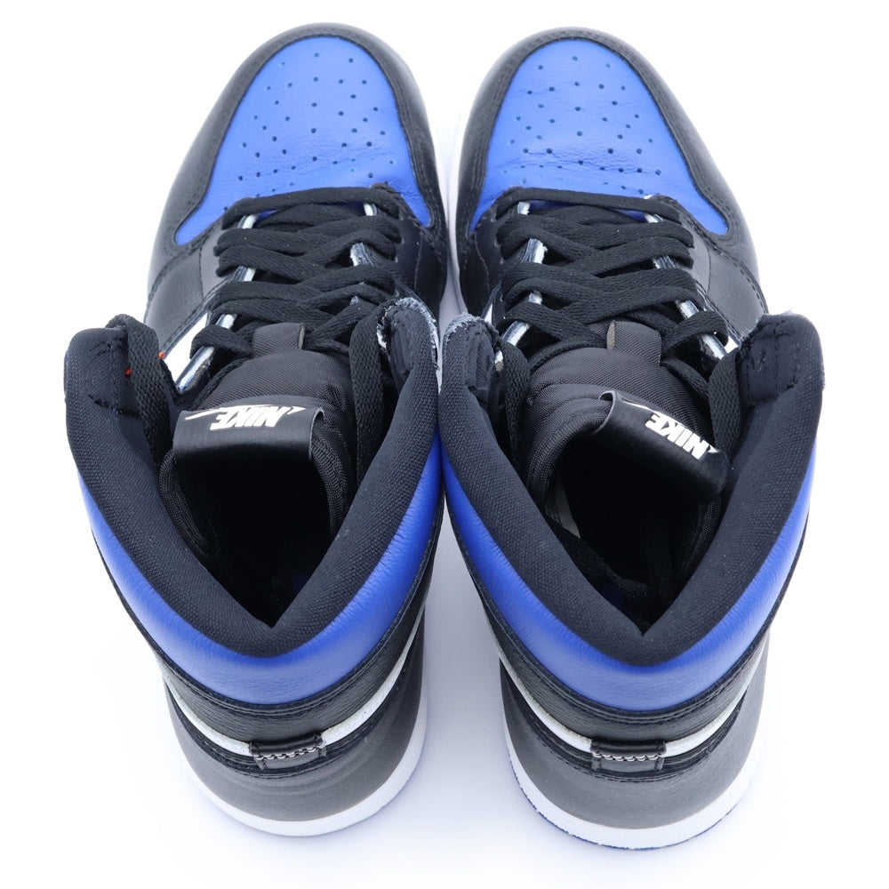 NIKE(ナイキ) AIR JORDAN 1 RETRO HIGH OG ROYAL TOE エアジョーダン1 レトロ ハイ OG ロイヤルトゥ (2020) スニーカーブラック/ブルー US9/27cm 555088-041