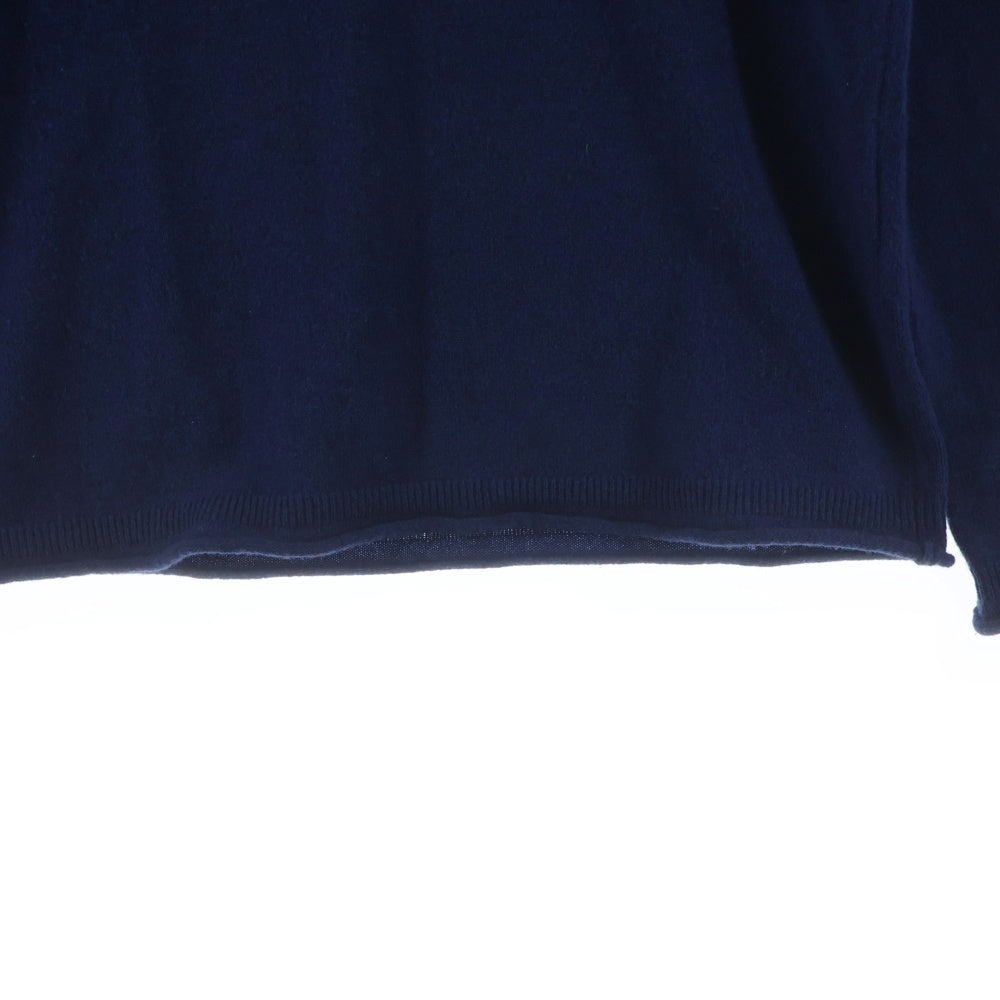 COMME des GARCONS SHIRT(コムデギャルソンシャツ) ウールロックネックニット クルーネック長袖ニットシャツ ブルー FP-N007