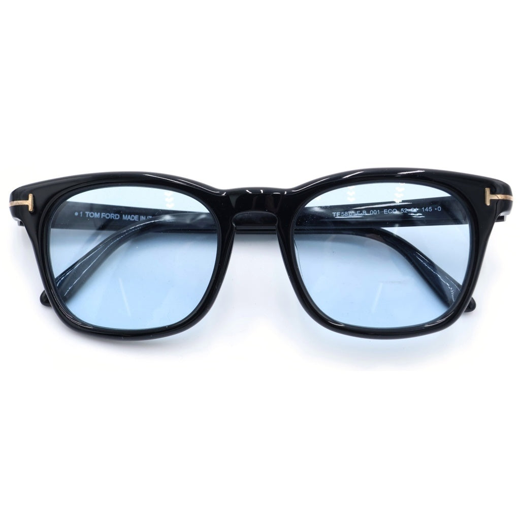 TOM FORD(トムフォード) TF5870-F-B001 ウェリントン ブルーライトカット アイウェア ブラック レディース