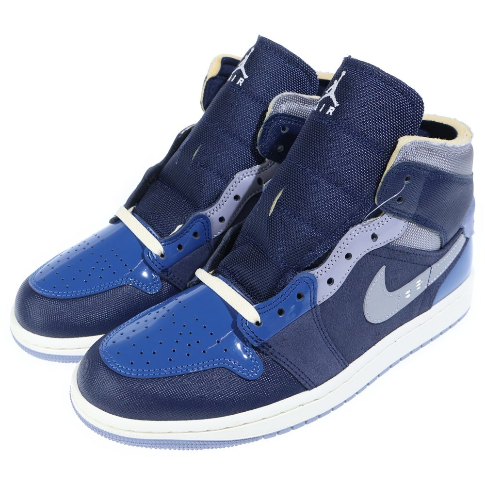 NIKE(ナイキ) AIR JORDAN 1 MID CRAFT Obsidian DR8868-400 エアジョーダン 1 ミッド クラフト オブシディアン ミドルカットスニーカーシューズ ネイビー US8.5/26.5cm