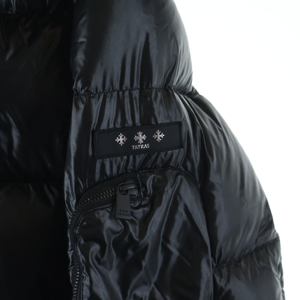 TATRAS(タトラス) 23AW BELBO DOWN JACKET ベルボ ダウンジャケット フーディー ブラック MTAT23A4562-D