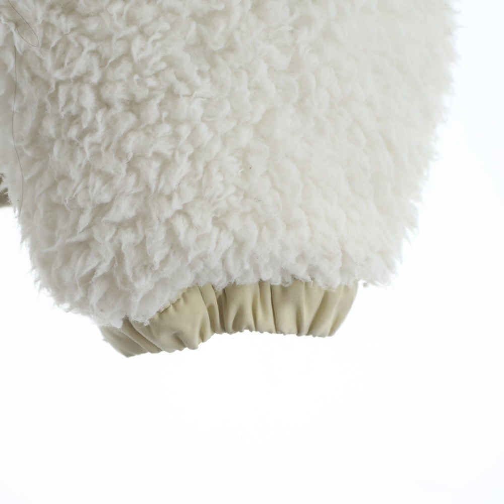 THE NORTH FACE(ザノースフェイス) SHERPA NUPTSE JACKET NF0A5A84 シェルパ ヌプシ エンブロイダリーデザイン ジップアップ ボア ダウンジャケット ベージュ
