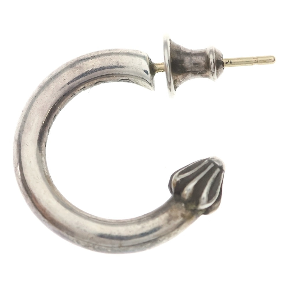 CHROME HEARTS(クロムハーツ) HOOP PLAIN プレーン フープピアス シルバー BCA101
