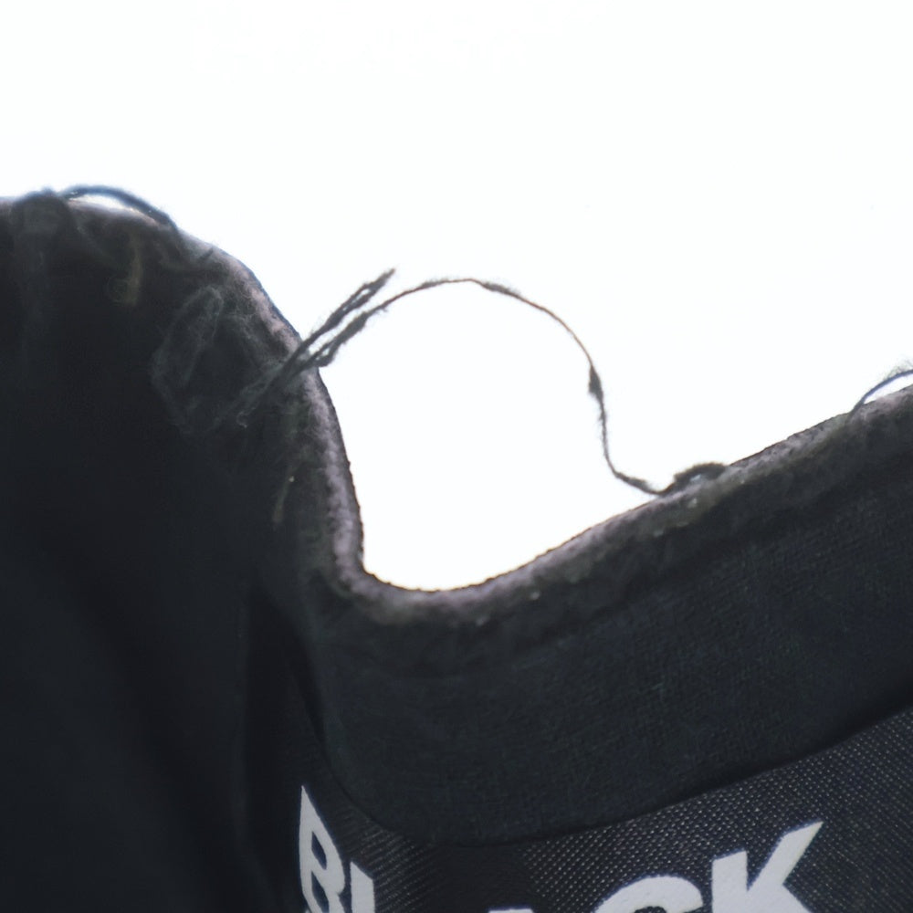BLACK COMME des GARCONS(ブラックコムデギャルソン) 2018AD レザーハーネス ベスト ブラック 1C-V005