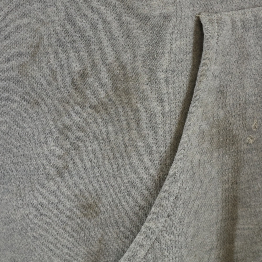 SAINT MICHAEL(セントマイケル) DOUBLE FACE SWEAT HOODIE ダブルフェイス スウェットプルオーバーフーディー グレー SM-HR1-0000-057