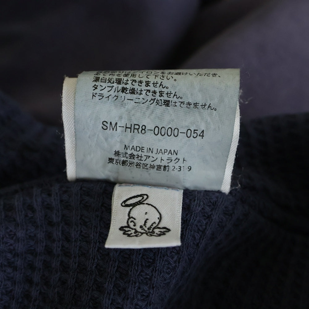 SAINT MICHAEL(セントマイケル) DOUBLE FACE ZIP UP SWEAT HOODIE ダブルフェイス スウェットジップアップフーディー パープル SM-HR8-0000-054