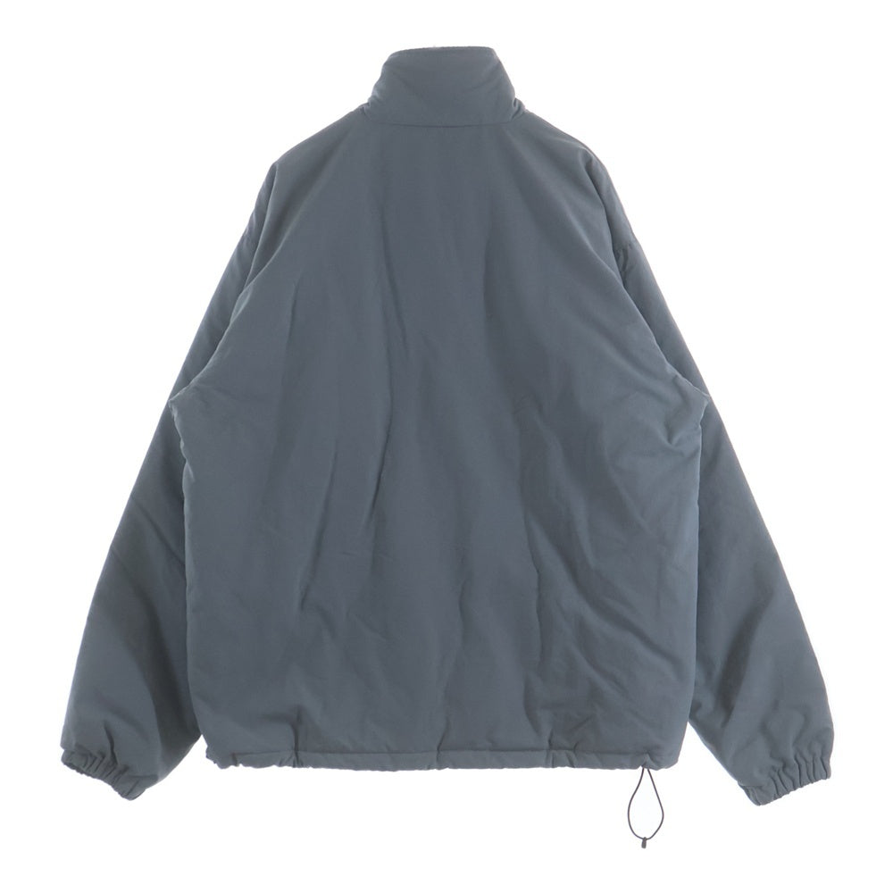 The Ennoy Professional(エンノイプロフェッショナル) 23AW Nylon Padded Jaketナイロンパデッドジップアップジャケット グレー AW23BRENJK03LP