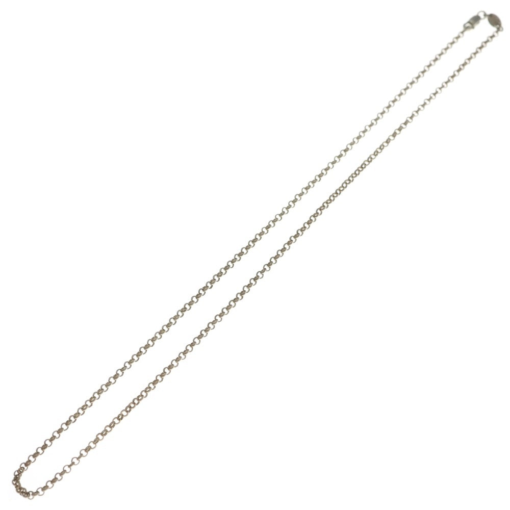 CHROME HEARTS(クロムハーツ) NECKCHAIN R18 ロールチェーンネックレス 18inch シルバー BCA083
