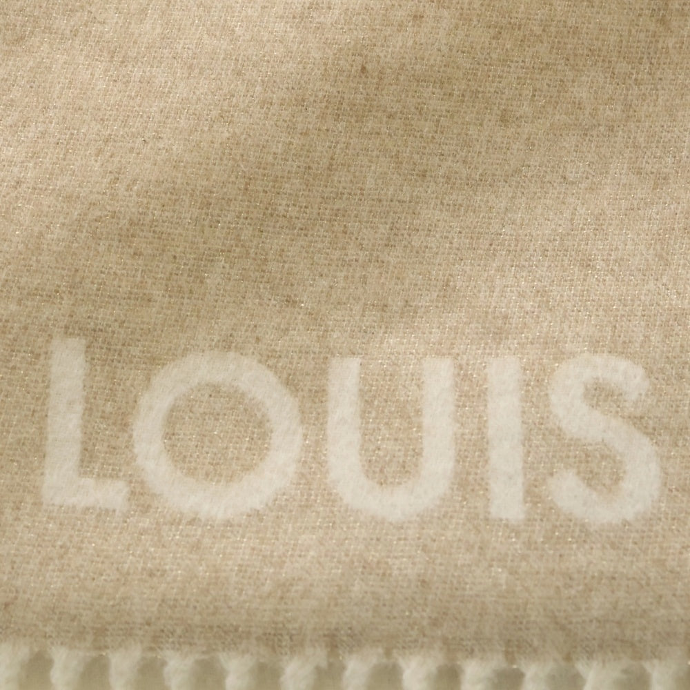 LOUIS VUITTON(ルイヴィトン) エシャルプ ジ アルティメット シャイン モノグラム マフラー ストール カシミヤ混 アイボリー M77855 レディース