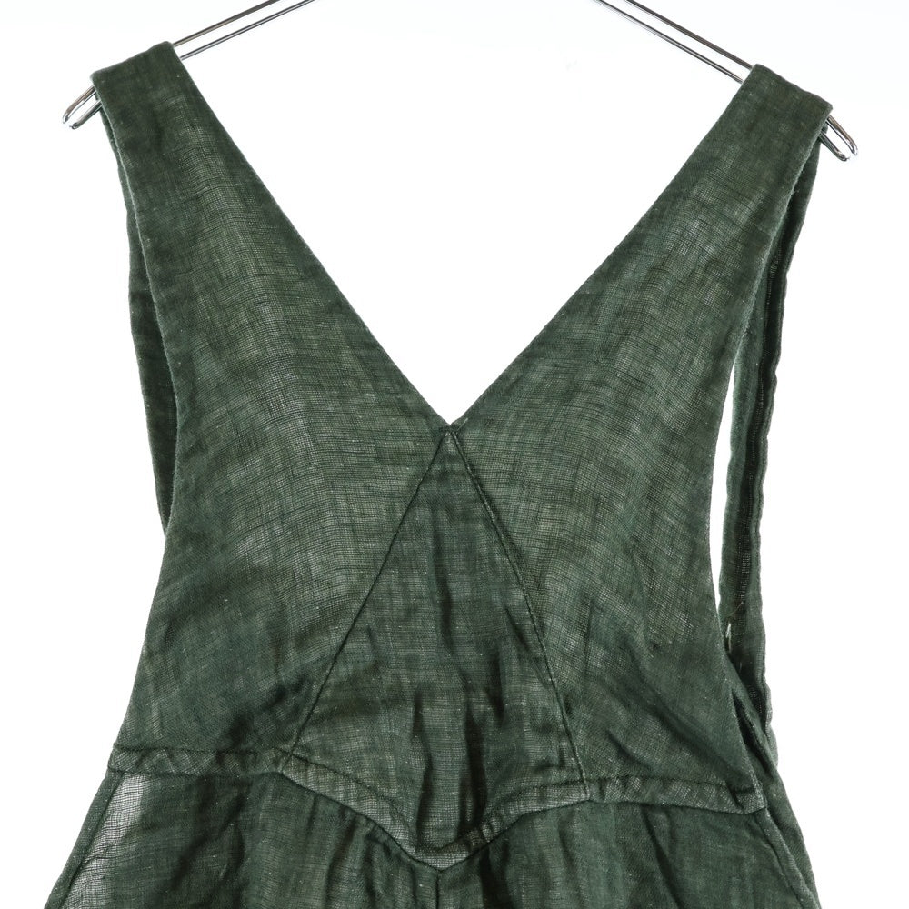 Yohji Yamamoto POUR HOMME(ヨウジヤマモト プールオム) LIN LINEN Overalls リネン オーバーオール グリーン HT-D04-311