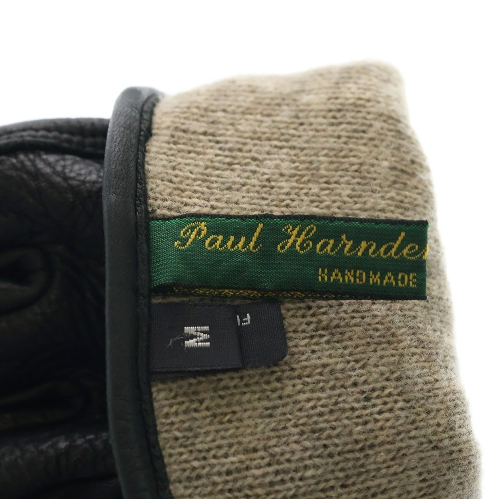 Paul Harnden(ポールハーデン) Leather Glove レザーグローブ 手袋 ブラック