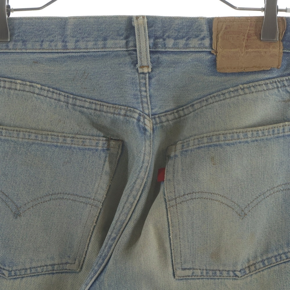 Levi's(リーバイス) 70s 501 66後期 Denim Pants ヴィンテージ ボタン裏6 チェーンステッチ スモールe 紙パッチ ボタンフライ デニムパンツ ジーンズ インディゴ