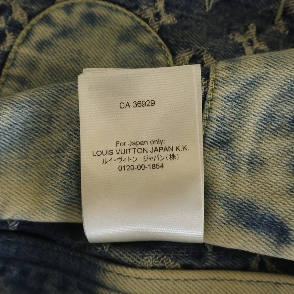 LOUIS VUITTON(ルイヴィトン) 22SS ×NIGO ニゴー パッチワーク ジップアップデニムジャケット RM221M UZD HMA16E