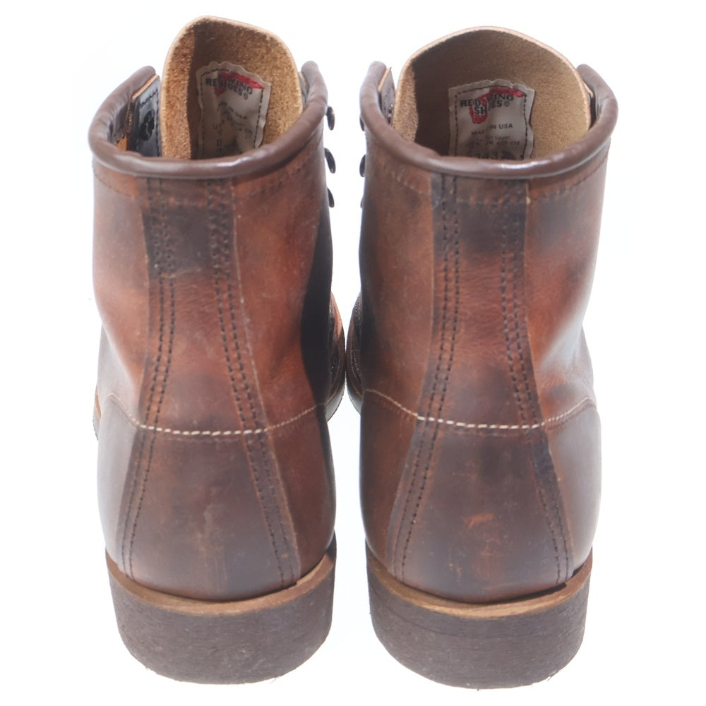 RED WING(レッド ウイング) Blacksmith ブラックスミス レースアップブーツ レザーブーツ ブラウン US9/27cm 3343