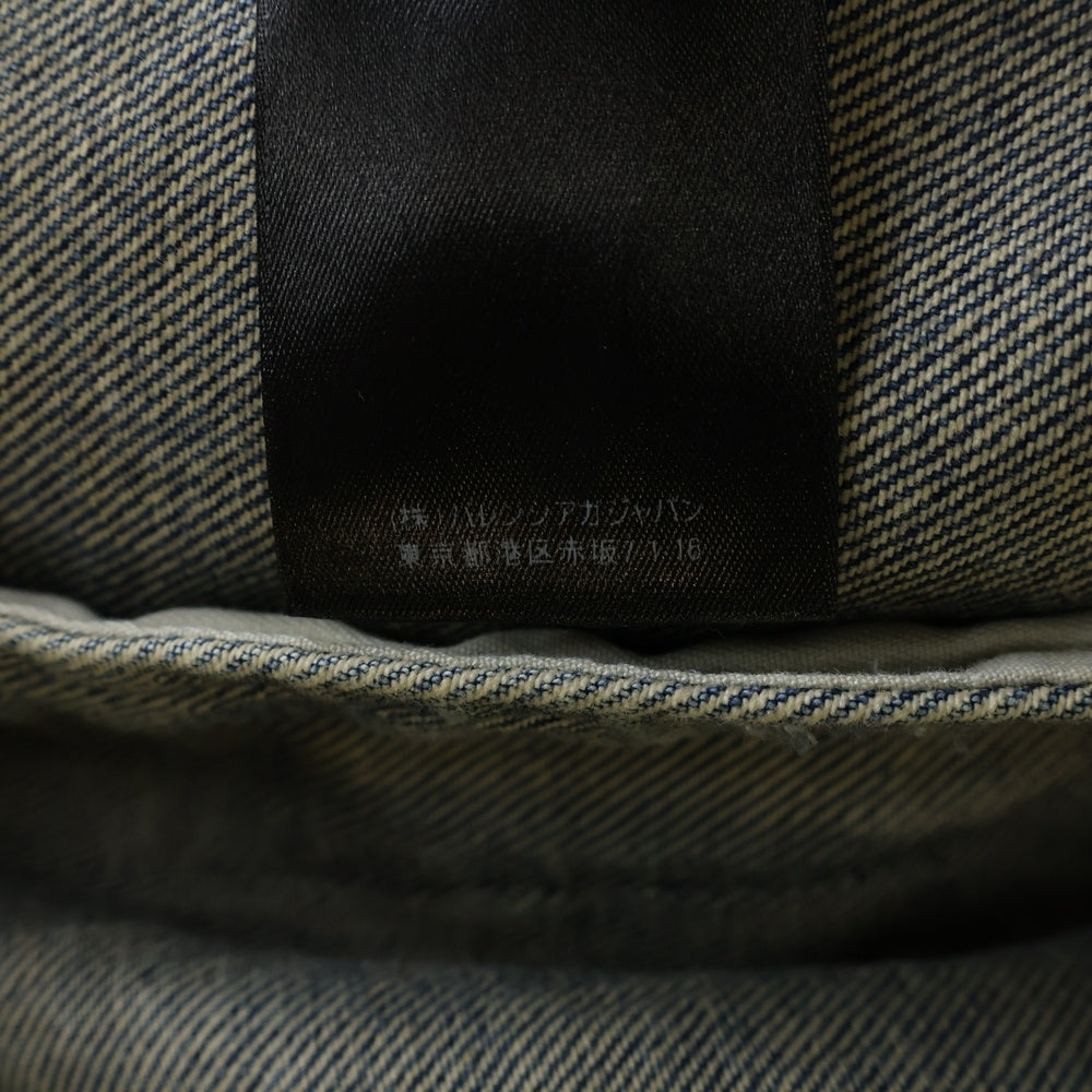 BALENCIAGA(バレンシアガ) 19AW フロント刺繍ロゴ デニムジャケット
