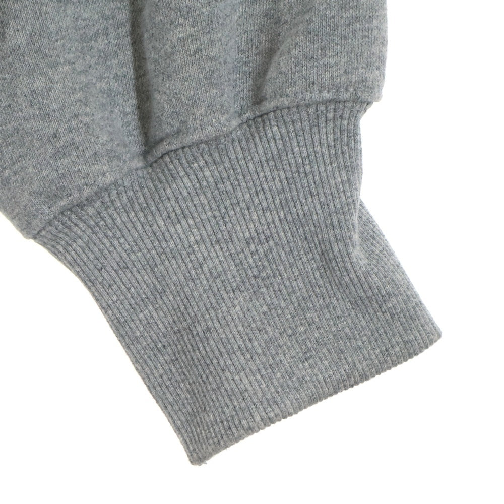 FreshService(フレッシュサービス) 25AW AS × FS LIGHT OZ CREW NECK LITHOGRAPH FSC253-70155AS オーバーサイズシルエットクルーネック長袖スウェットトレーナー グレー