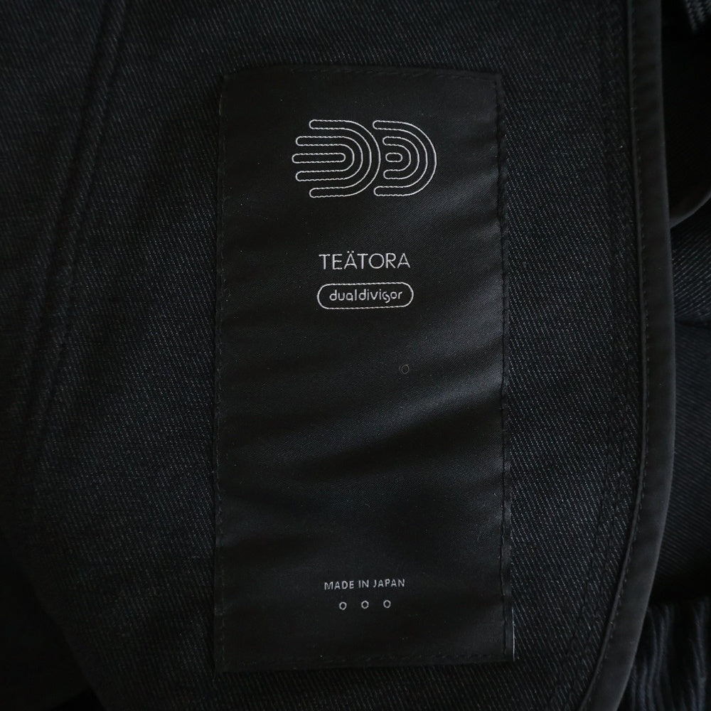 TEATORA(テアトラ) Wallet Pants DD2 TT-004-DD2 ウォレット コーデュロイイージーパンツ ブラック