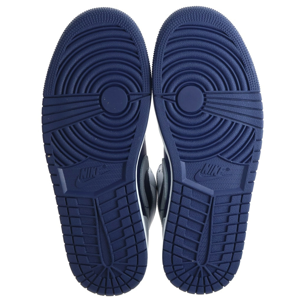NIKE(ナイキ) Air Jordan 1 Mid Blue Void エアジョーダン1 ミッド ブルーボイド ハイカットスニーカー US9/27cm ブルー/ホワイト DQ8426 403
