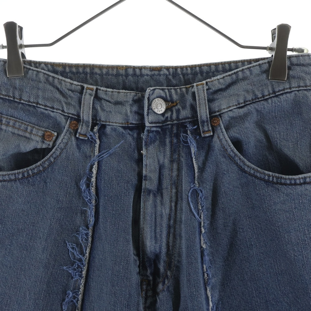 MM6 Maison Margiela(エムエムシックスメゾンマルジェラ) 5POKECT PANTS 切替デニムパンツ インディゴ S52LA0264 S30844