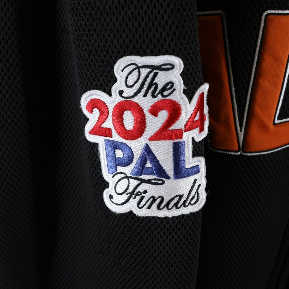 Palace Skateboards(パレススケートボーズ) MESHER JACKET フロントロゴ メッシュ ジップアップジャケット ブラック/オレンジ
