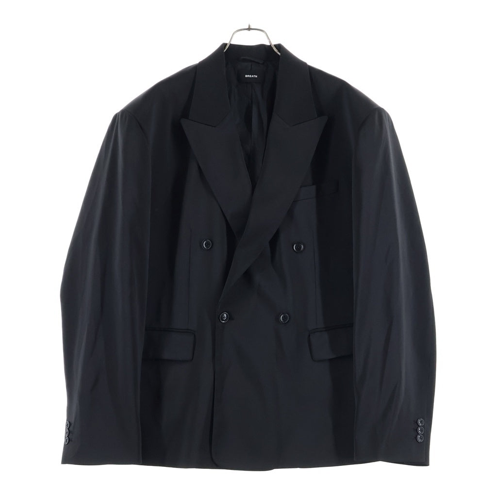 BREATH(ブレス) 26SS OVERSIZE DOUBLE JACKET オーバーサイズダブルジャケット ブラック BR26SS-O0005