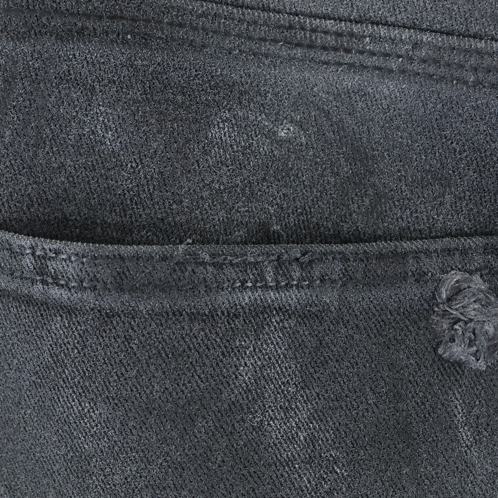 BREATH(ブレス) 26SS COATING DOUBLE KNEE DENIM PANTS コーティングデニムカーゴパンツ ブラック BR26SS-P1001