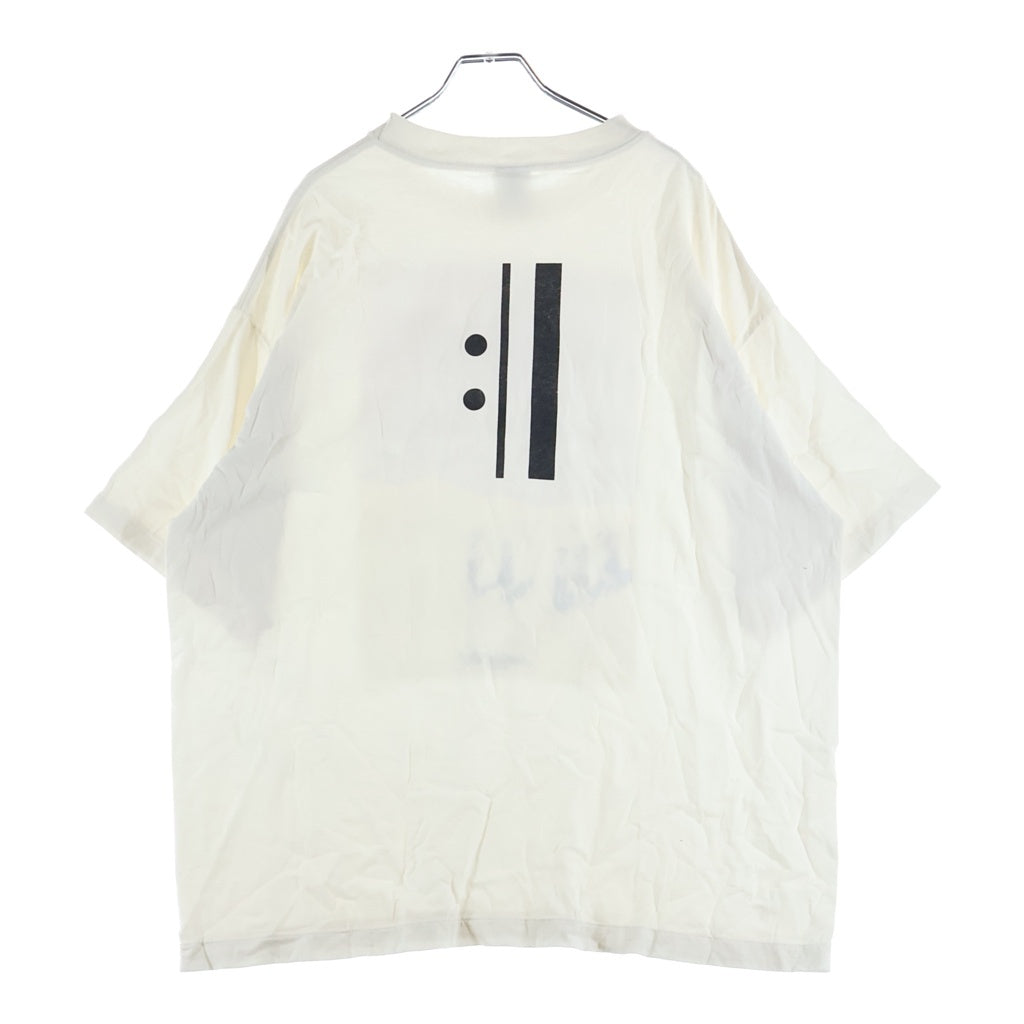 SAINT MICHAEL(セントマイケル) 25SS × EVANGELION S/S EV Tee SM-HR8-0000-C11 シン・エヴァンゲリオン劇場版 コラボ プリント クルーネック半袖Tシャツカットソー ホワイト