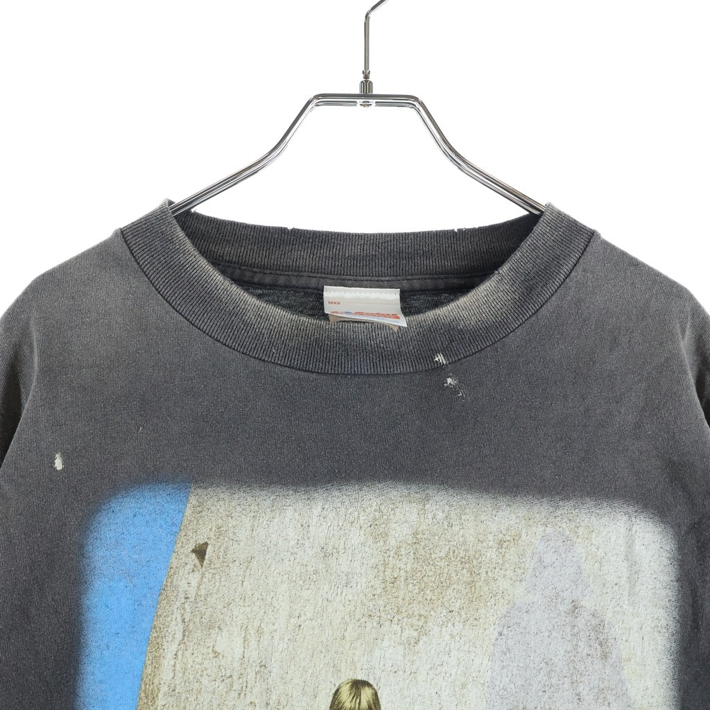 SAINT MICHAEL(セントマイケル) 25SS × STAR WARS S/S ANAKIN Tee SM-HR8-0000-C63 スターウォーズ コラボ プリント クルーネック半袖Tシャツカットソー グレー