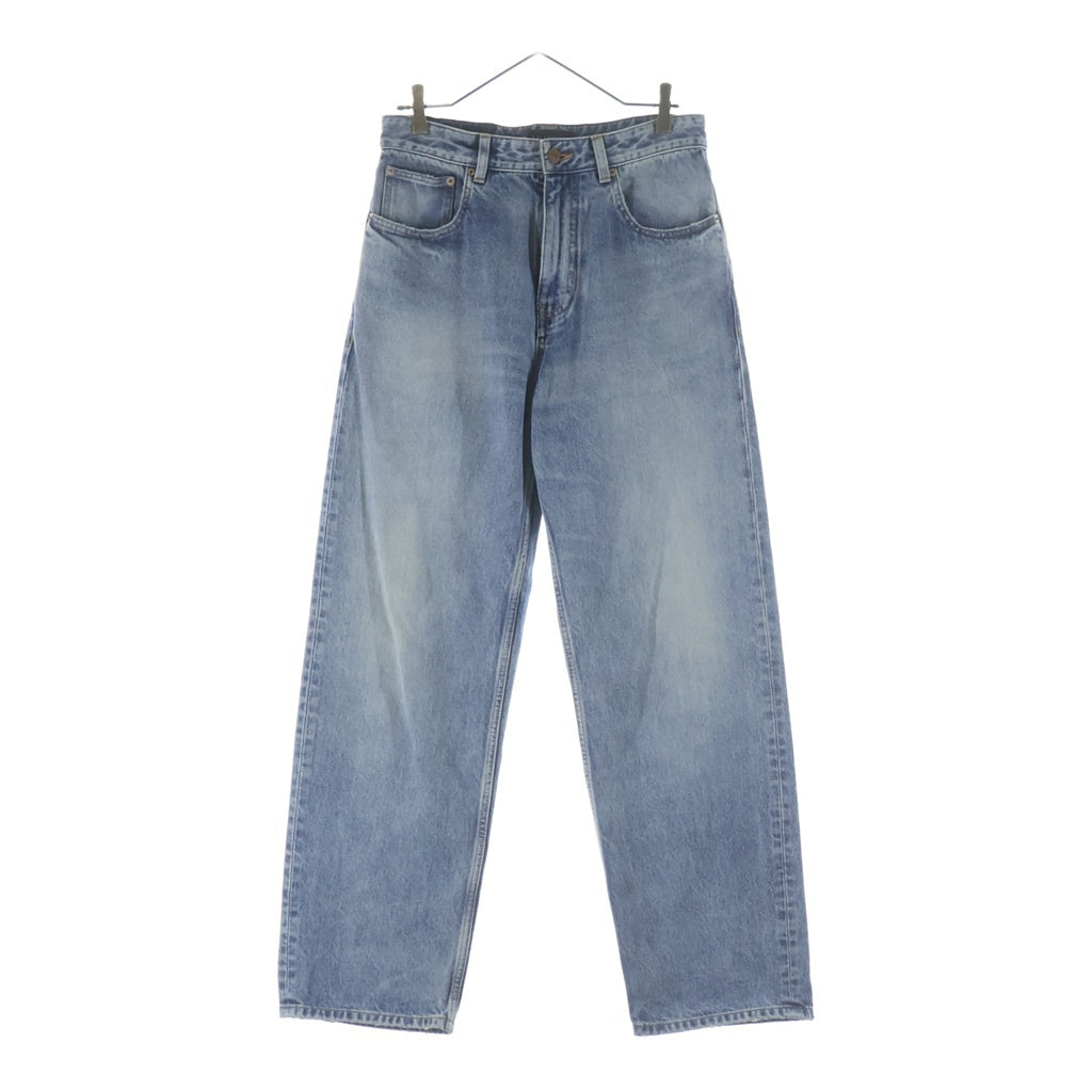 BALENCIAGA(バレンシアガ) Loose Fit Jeans 736540 ルーズフィット ウォッシュド加工デニムパンツ ジーンズ インディゴ
