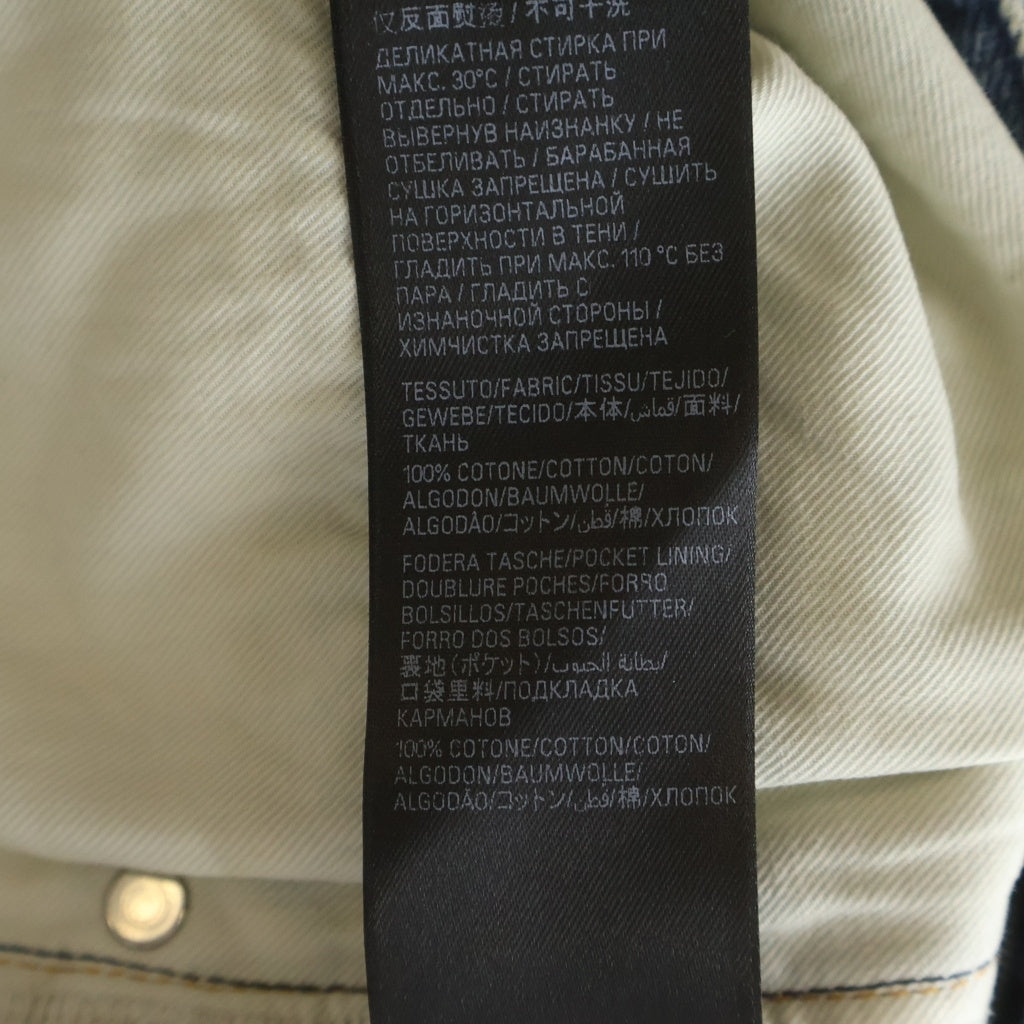 BALENCIAGA(バレンシアガ) Loose Fit Jeans 736540 ルーズフィット ウォッシュド加工デニムパンツ ジーンズ インディゴ