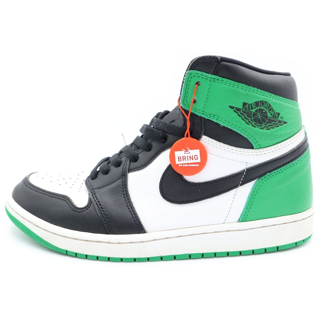 NIKE(ナイキ) AIR JORDAN 1 RETRO HIGH OG LUCKY GREEN DZ5485-031 エアジョーダン レトロ ラッキーグリーン ハイカットスニーカー グリーン/ブラック US9.5/27.5cm