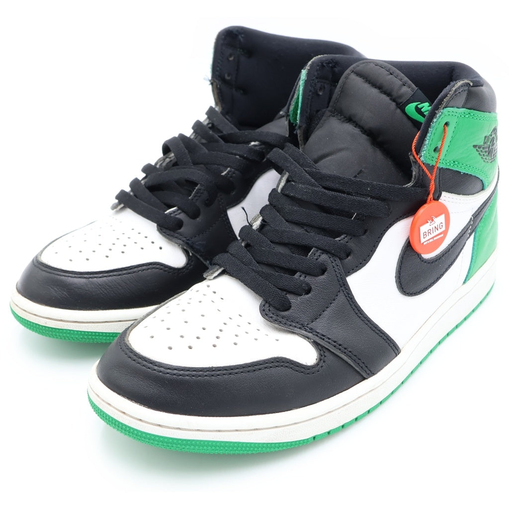 NIKE(ナイキ) AIR JORDAN 1 RETRO HIGH OG LUCKY GREEN DZ5485-031 エアジョーダン レトロ ラッキーグリーン ハイカットスニーカー グリーン/ブラック US9.5/27.5cm