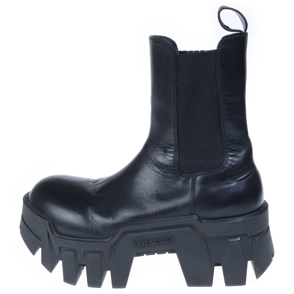 BALENCIAGA(バレンシアガ) BULLDOZER CHELSEA ブルドーザー レザーブーツ チェルシーブーツ ブラック 693963