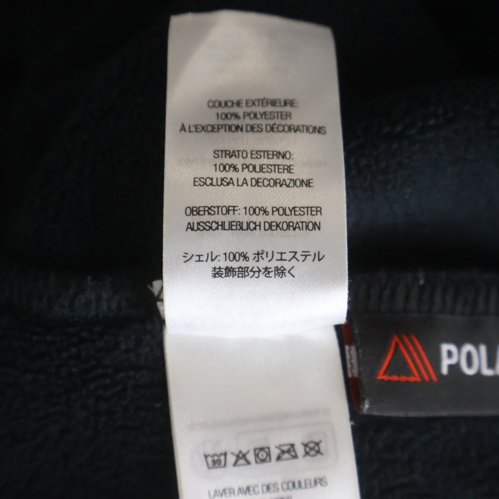 SUPREME(シュプリーム) 24AW Polartec Half Zip Hooded Sweatshirt ポーラテック フリースハーフジップパーカー ブラック